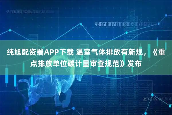 纯旭配资端APP下载 温室气体排放有新规，《重点排放单位碳计量审查规范》发布